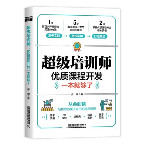 张瀚 企业管理内训师培训师课程开发指南 企业管理与培训书籍 中国